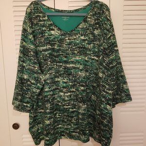 4XCatherines Long Sleeve, V Neck, Nice Quality